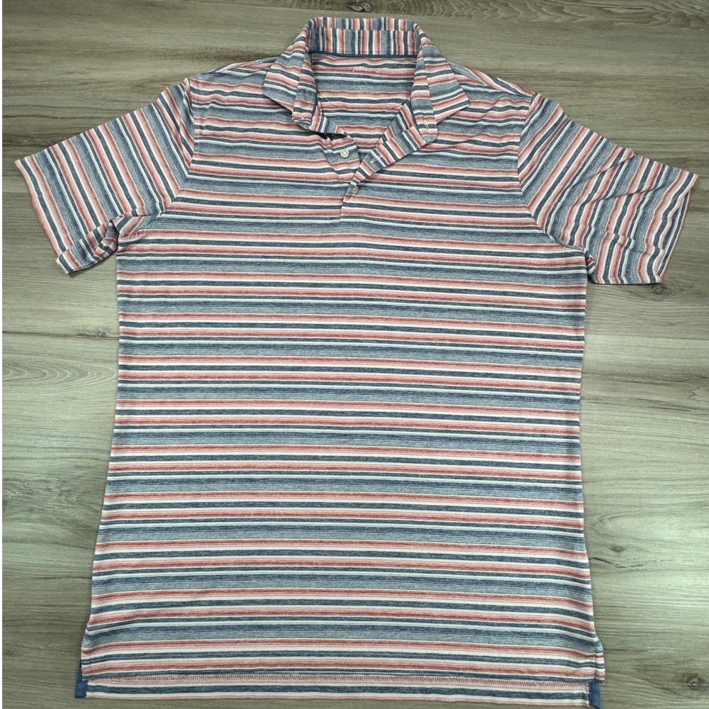 Johnnie-O Polo XL Country Club of‎ Indianapolis 1891 CCI Stripe Golf Shirt